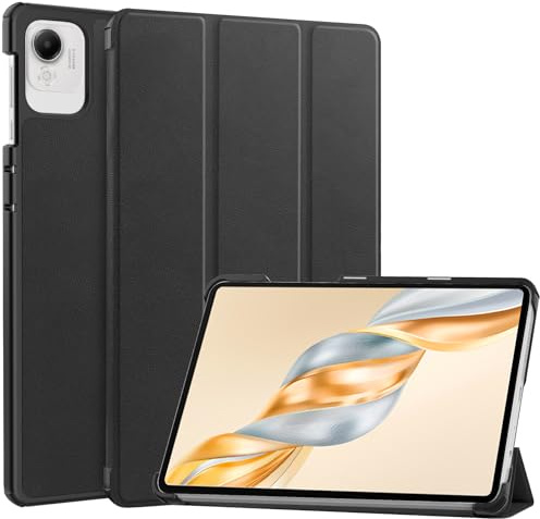 EasyAcc Hülle für Honor Pad X9a/ X9 11.5 Zoll | Schutzhülle Ultradünne PU Leder mit Standfunktion Hülle Case,Auto Schlafen/Wachen, Schwarz