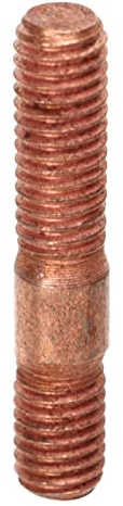 Srliya 8 PCS M8 1,25 Kit de Goujons Turbo Filets 8 Mm Allaire Métallique Haute Pression Micard D'écrou de Goujon