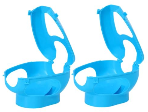 Toyvian 2 Pezzi Supporto per Piccioni per Iniezioni Regolatore Fisso in Plastica Leggera Blu Portapiccione Stabile e Facile da Pulire Accessorio per Somministrazione Farmaci e