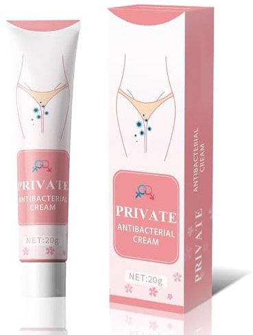 Crme Antibactérienne Privée,Madame Crème Anti-démangeaisons pour Parties Intimes, Apaisante et Réparatrice,de Traitement Itch,Crème de Traitement des Démangeaisons
