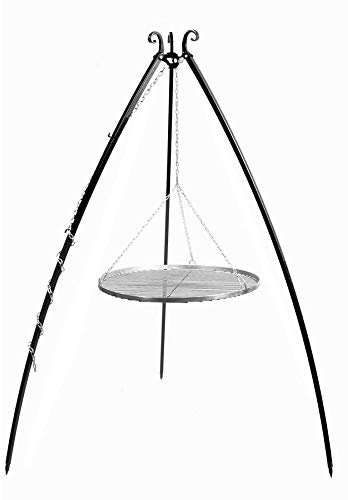 Schwenkgrill - 2,00m incl. Ø 50cm Edelstahl-Grillrost