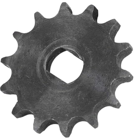 Alomejor Kettenrad Zahnrad Elektroroller Motor 14 Zahn Kettenrad 12x17mm für Elektrofahrrad