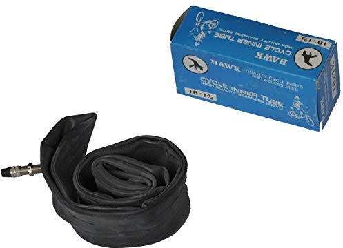 Ammaco Sold as Pair X2 18 x 1.75 replacement rubber innertube dunlop woods valve seamless butyl wheelchair mobility chair BMX kids bike