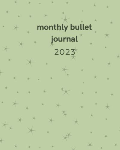 Monthly Bullet Journal 2023