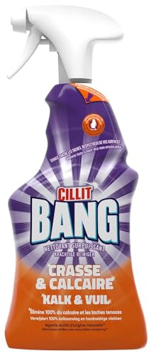 CILLIT BANG Pistole mit 750 ml Reinigungsmittel, kraftvoll, Schmutz & Kalk