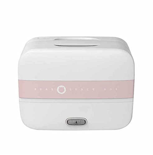 TEmkin Lunch Box Elettrico, scaldavivande, scaldavivande Portatile, Contenitore scaldavivande Rimovibile in Acciaio Inossidabile per Auto/Camion/casa/Ufficio