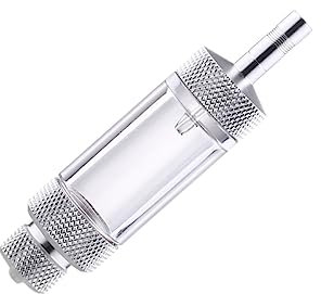 Happyyami Co2 Bubble Counter Single Head Diffuser with Check Valve Aquarium Carbon Dioxide Measurement Device Non-return Bubble Counter for Fish Tank Use