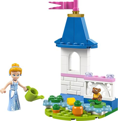 LEGO Disney Princess Cinderella's Mini Garden Castle 30695, Building Set with Minifigure, 52 Pieces, Ages 5+