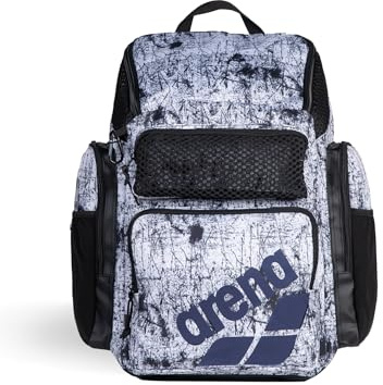 Arena One Go - Mochila Deportiva para Nadadores, Atletas, Gimnasio, Multideporte, Mochila de día, Equipo de Entrenamiento, Bolsa de natación para Hombres y Mujeres, 45 litros, Laca