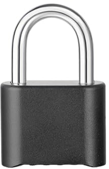 Candados de combinación de aleación de Zines reiniciables, prácticos grilletes de acero para mejorar la seguridad, portátiles para taquillas, grilletes de acero endurecido