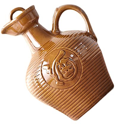 STOBAZA Pot à Vin Multifonction En Céramique 1 Litre Poignée Bouilloire à Vin Ménager En Céramique Résistant Verseur Conique Anti-fuite Pour Usage Domestique Et Camping