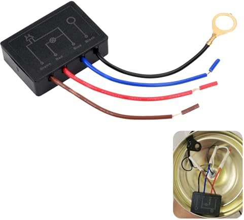 Touchdimmer Touch Dimmer Modul MTD-EH1503 für LED und herkömmliche Lampen, Leistungsbereich 20-100 Watt, für Sensorleuchten, Maße 49,5x35x14,5mm, Einfache Installation