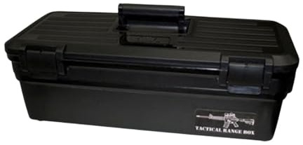 MTM Tactical Range Box Rifle Blk - Polycarbonat - Schwarz - Waffentragekasten - Waffentragekoffer - Waffencase