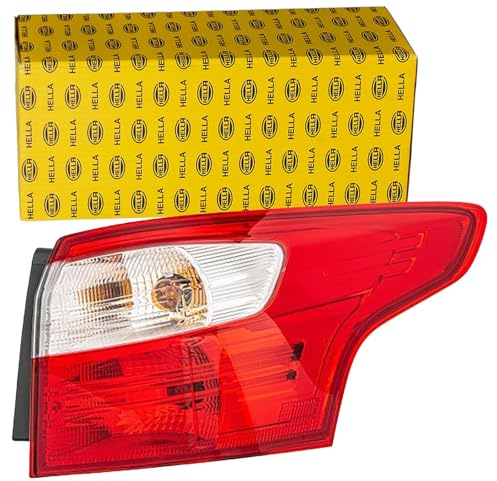 HELLA 2VA 354 995-161 Rückleuchte - LED - äusserer Teil | Kompatibel mit: FORD FOCUS III Turnier