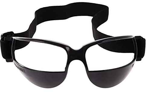Sharplace Basketball Anti-Niederkopfen Trainingsbrille PC Material, Sport-Dribble-Spezifikationen Leicht, Basketball Dribble Specs Nicht Störend, Verstellbare Basketball-Anti-Bogen Sportbrille