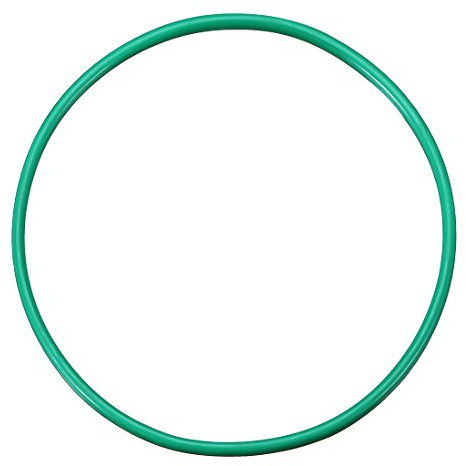 sourcing map Packung von 1 Fluor Gummi O-Ringe Dichtungsdichtung FKM 93,8mm ID Grün 100mm OD Langlebig mit Wärmebeständigkeit für Maschinen Installation