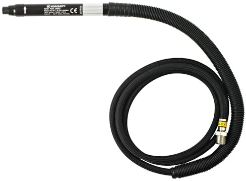 Rodcraft RC7051 Druckluft-Stabschleifer für 3 mm Werkzeuge | 60000 U/min und 40 W Leistung. Ideal für Präzisions- und Feinarbeiten