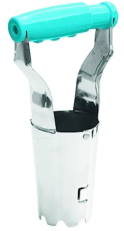 Cellfast Automatik Blumenzwiebelpflanzer aus Chromstahl, 40-278, Blau