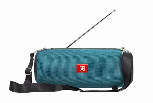 Altavoz Bluetooth portátil para Antena microSD, Ranura de Audio de 3,5 mm, Manos Libres, Color Azul Marino