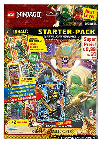 Lego Ninjago 6 Next Level Trading Cards - 1 Starter
