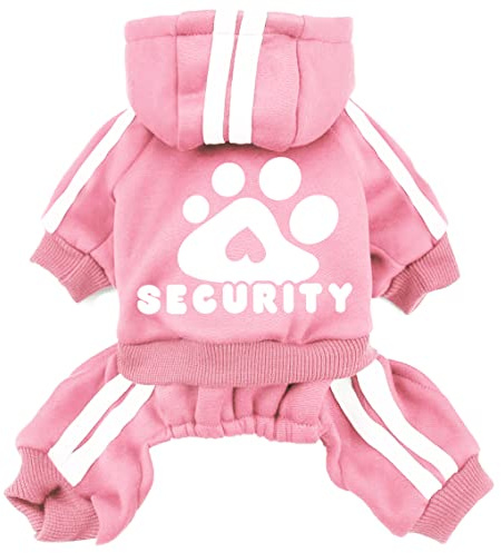 Dolahovy Sweat à Capuche pour Chien Vêtements pour Animaux de Compagnie Pulls pour Chiots Automne Wiver Polaire Chiens Veste Manteaux pour Chihuahua Teddy Petits Chiens Taille Moyenne Chats