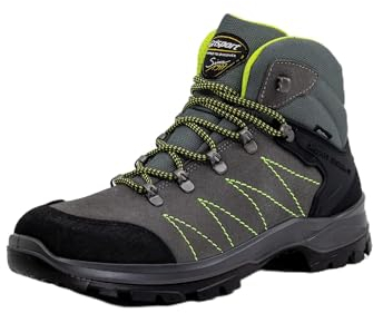 Grisport Unisex - Kinder, Jungen,Mädchen, Outdoor Schuhe, Sport- & Outdoorschuhe,Wechselfußbett,trailrunning-schuhe,Hellgrau,40 EU / 40 UK