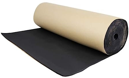 Unifizz Tapis d'isolation thermique pour plancher de voiture de 8 mm - 299,7 x 101,6 cm - Tapis d'isolation acoustique pour hayon de voiture - 315 mil 32,29 m²