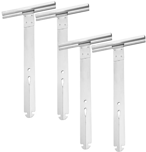 PrimeMatik - Fleje Tirante de Acero de 190mm para persiana Pack 4 Unidades