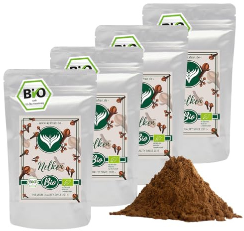 Azafran BIO Nelken gemahlen, Gewürznelken Pulver 1kg