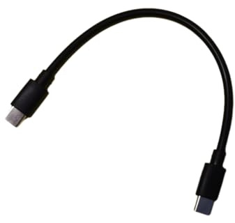 PEVive Cable de USB C a USB C, 60 W, cable corto de sincronización de datos y carga rápida para móviles y tabletas