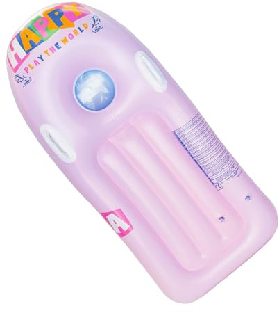 Surfboard Schwimminsel | Aufblasbare Pool Luftmatratze, Schwimmende Wasserliege, Schwimmbrett | Robuste PVC Schwimmhilfe für See, Pool und Gartenparty