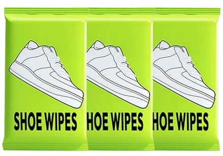 Shoe Cleaning Wipes, Portable Dirt Removal Swabs, Gentle Sneaker Care Fabric, Compact Shoe Freshener Cloths, Stain Polish, Dirt Scrub, Restoration, Travel Rental Hotel Restau