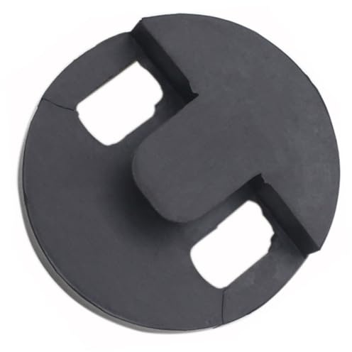 Cello Dämpfer aus Gummi, Tragbar, Kompakt, Schwarz, 1 Stück | Professioneller Übungsdämpfer für Violoncello, Geräuschreduzierend, Sicher, Rundes Design, Zubehör für Proben