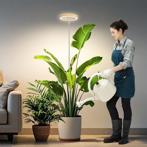 Kullsinss 16cm Grow Lights for Indoor Plants, Full Spectrum Plant Light