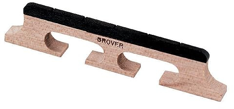 Grover B 70 - Minstrel Banjo Bridge, 4-String, Tenor, 1/2 High