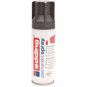Edding Acryl Permanentspray anthrazit seidenmatt 200 ml Aerosol Sprayfarbe
