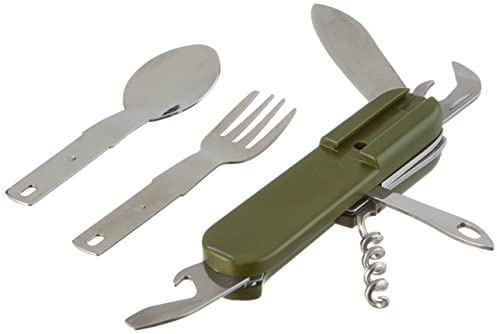 IMEX EL ZORRO 11020-A - Cubierto Multiusos, Color Verde, 8 cm