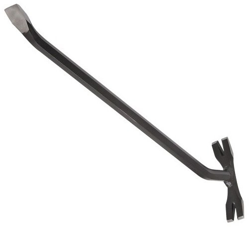 New Professional Tool 24.5 inch Heavy T-Type Wrecking Bar Heavy Duty Pry Bar and Demolition Removing Nails Framework Opening Crates and more Carbon Steel