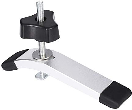 Samfox T Track Clamp Set mit Schnellverschluss-Schellen aus Metall für T-Slot T-Track Woodworking (komplettes Set)