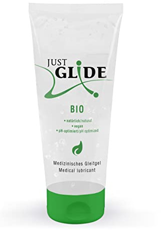 ORION Just Glide Bio 200 ml, Bio Gleitgel, wasserbasiert, vegan