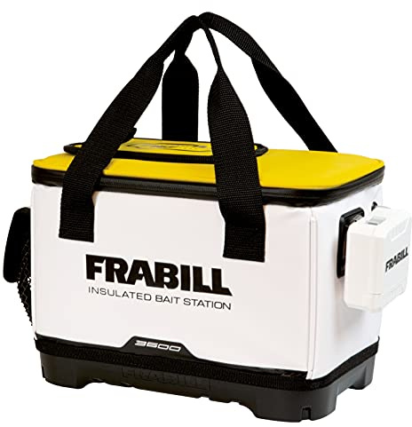 Frabill Universal Bait Station 8 QT.,White