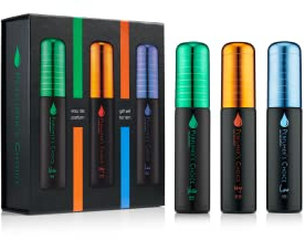 PERFUMER'S CHOICE No 9 by Victor, 10 by Mojo and 11 by Leo - Fragrance for Men - 3 x 50ml Eau de Parfum Gift Set, by Milton-Lloyd