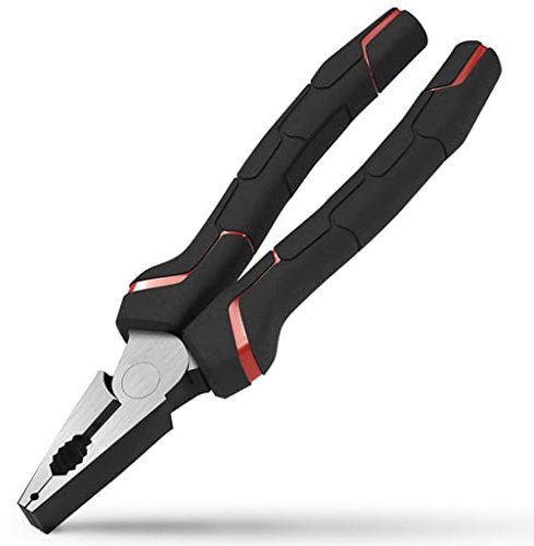 6,4 Zoll Zange Chrom Vanadium Stahl Linesman Zange Outdoor Möbel Funktionszange 62HRC Mühen Sparen Exzentrisches Design