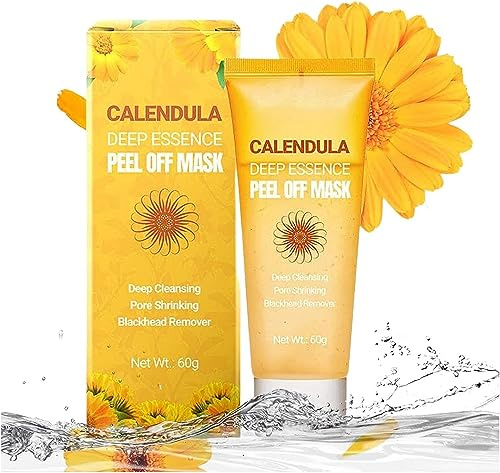 Calendula Deep Serum Peel Off Mask Calendula Peel Off Mask Dra av masken för att rena porer och eliminera pormaskar