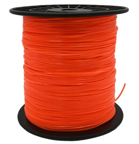 KAKO 155 Trimmer Line, 155 Weed Eater String, 155 Weed Trimmer Line, Square String Trimmer Line .155 Inch-475 Ft-5 Lb, Commercial Nylon Trimmer Line .155 Fits Most String Trimmers(Square)