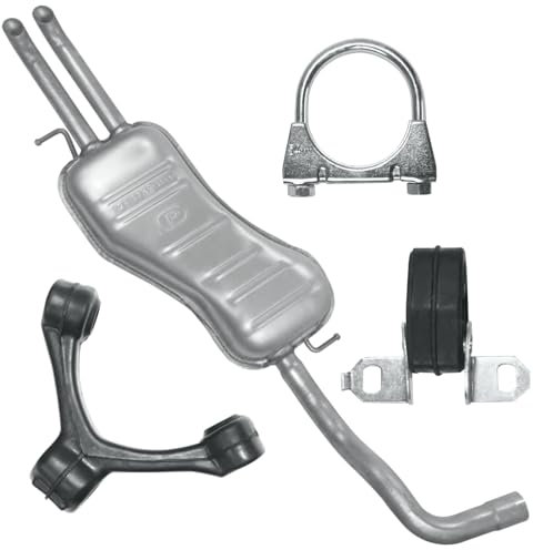 Schalldämpferset Auspuff Endtopf für Bora 1 I 1998-2005 1.9 TDI