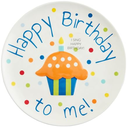 Mud Pie Kids Boy Birthday Singing Plate; 8 Dia
