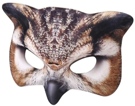 JOINPAYA Eulenmaske Für Halloween Und Maskerade Realistische Tiermaske Aus Leicht Und Bequem Für Kostümpartys Und Dekoration Für Damen Und Herren