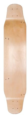 Folpus Blank Skateboard Deck Elektrische Mountain Board Deck Starke und Robuste 36,22 x 8,66 Double Tail Pre Löcher
