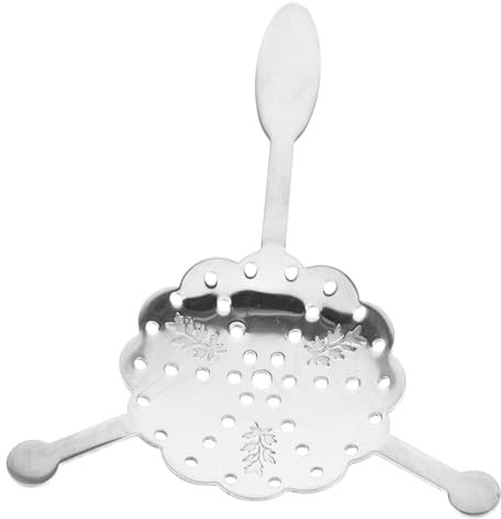 iplusmile Absinthe Dripper Bar Spoon Elegant Design Comfortable Handle for Sugar Cubes